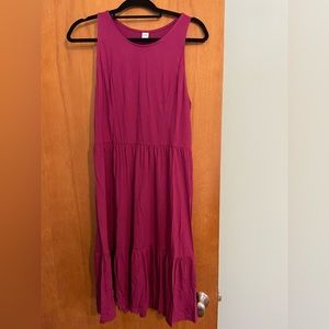 Old Navy Tiered Midi Dress